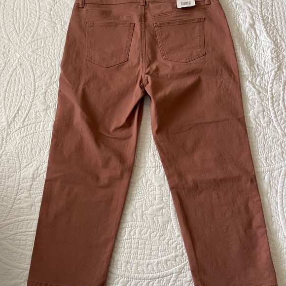 Womens Gloria Vanderbilt Shape Effect Pull On High Rise Capri Pants - Picture 6 of 13